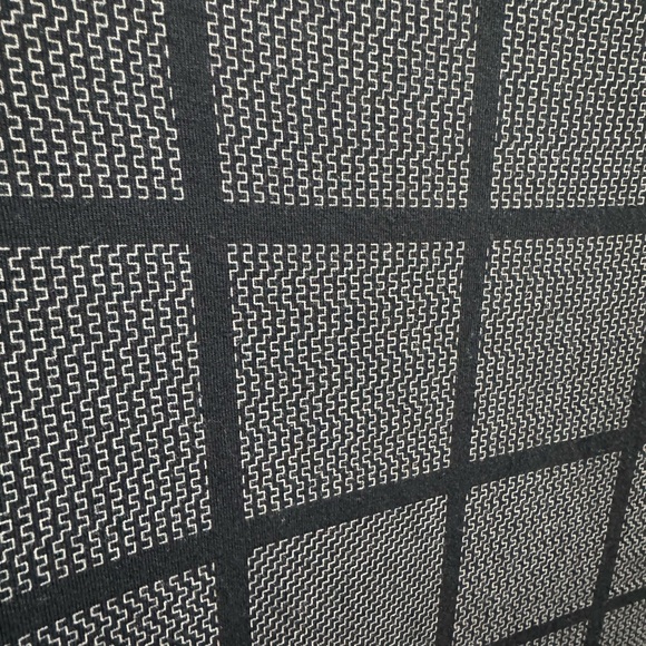 Iniqlo Black Grid Pattern Women's Dress - Picture 3 of 6